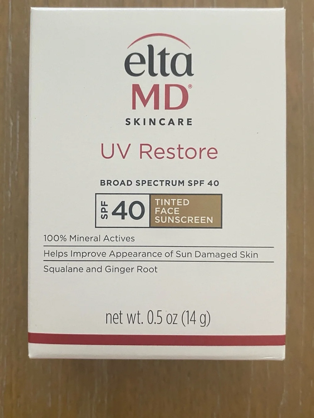 EltaMD UV Restore Tinted Face Sunscreen SPF 40 — Tinted Beige